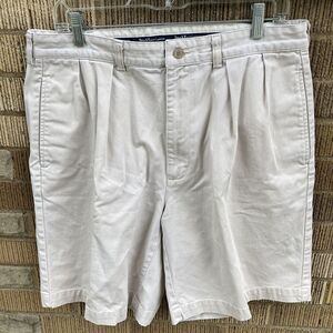 Polo Ralph Lauren Chino Shorts Mens 34 Light Khaki 8 3/4 Inch Nonstretch‎ Waist